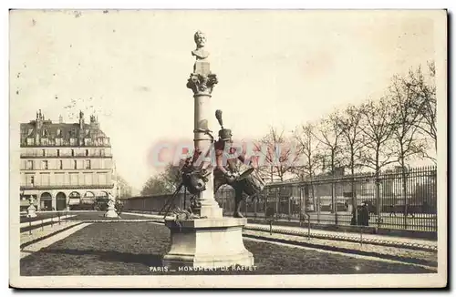 Paris Cartes postales Monument de Raffet