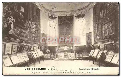 Paris Ansichtskarte AK Ancienne chapelle Les Gobelins