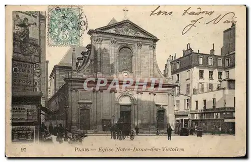 Paris Cartes postales Eglise Notre Dame des Victoires