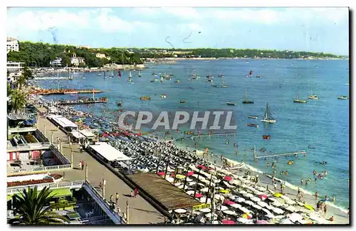 Cartes postales moderne Juan les Pins La plage