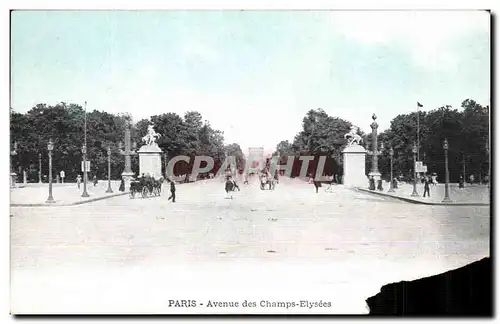 Cartes postales Paris Avenue des Champs Elysees