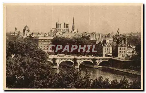 Paris Cartes postales la cite et le pont neuf