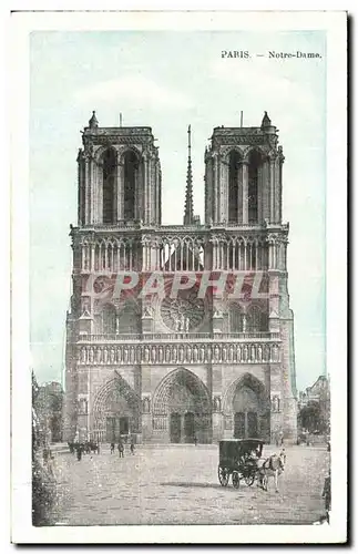 Paris Cartes postales Notre Dame