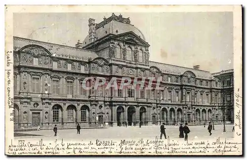 Paris Cartes postales Musee du Louvre