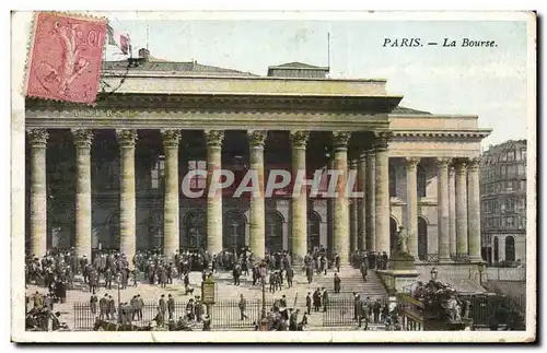 Paris Cartes postales La Bourse