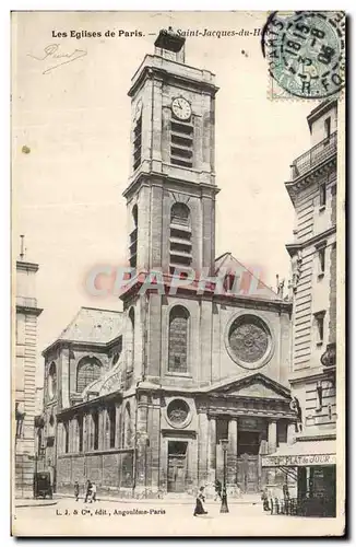 Paris Cartes postales Saint Jacques Eglise