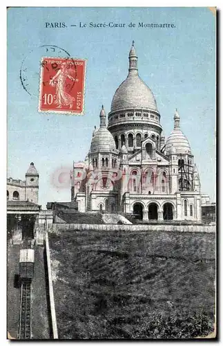 Paris Cartes postales Le SAcre Coeur de Montmartre