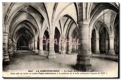 Paris Ansichtskarte AK Conciergerie SAlle Saint Louis