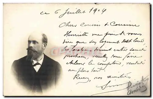 Cartes postales Fantaisie Homme