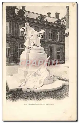 Paris Ansichtskarte AK Monument de Meissonier