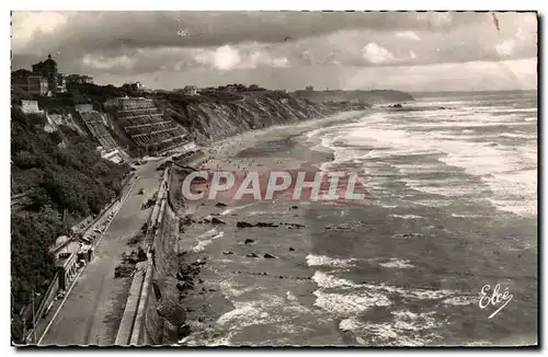 Biarritz Cartes postales moderne La plage a la cote des basques