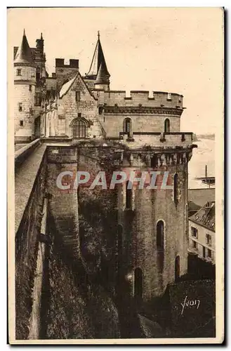 Cartes postales Chateau d&#39Amboise Cote Est