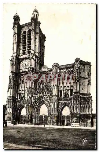 Cartes postales moderne Troyes La cathedrale