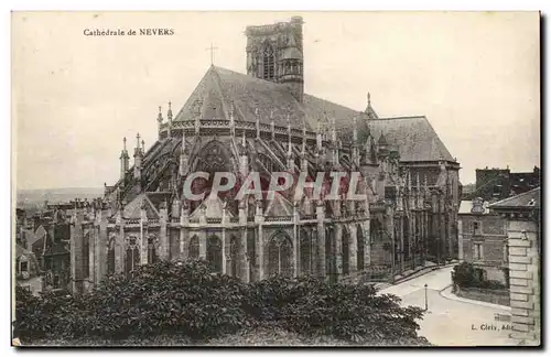 Cartes postales CAthedrale de Nevers