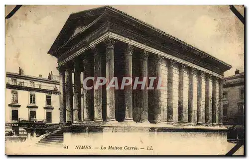 Cartes postales Nimes La maison carree