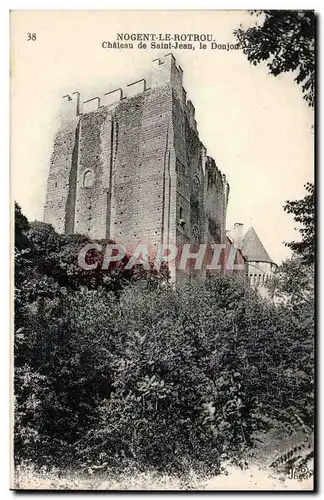 Cartes postales Nogent le Rotrou Chateau de Saint Jean le donjon