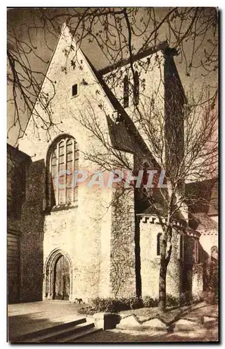 Cartes postales Solesmes L'entree de l'eglise abbatiale
