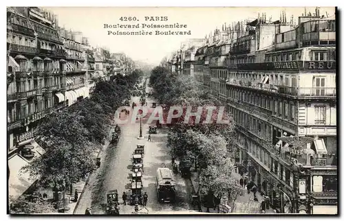 Paris - 2 - Boulevard Poissonniere - Cartes postales