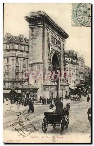 Paris - 10 - La Porte Saint Denis - Cartes postales