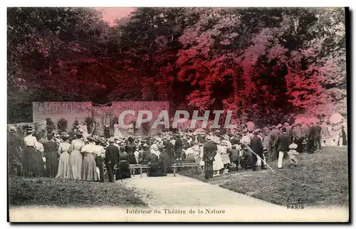 Paris - Interieur du Theatre de Nature - Cartes postales