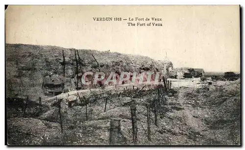 Verdun - 1918 - Le Fort de Vaux - Cartes postales