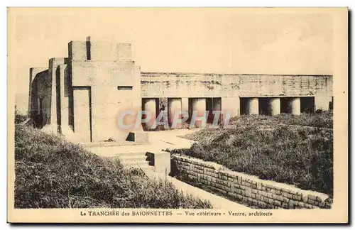 Verdun - Les Tranchee des Baionnettes - Vue Exterieure - Ansichtskarte AK