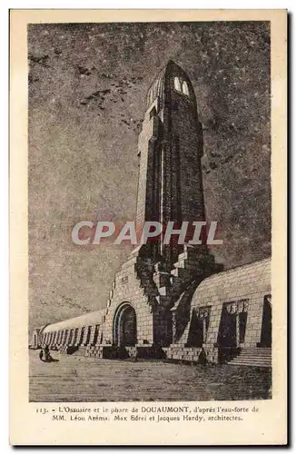 Douaumont - L&#39Ossuaire et le Phare - Cartes postales