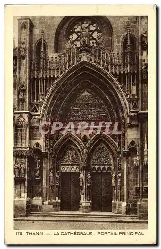 Thann - La Cathedrale - Cartes postales