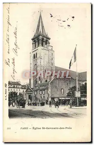 Paris - 6 - Eglise Saint Germain des Pres - Cartes postales