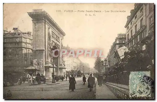 Paris - 10 - Porte Saint Denis - Les Boulevards - Cartes postales