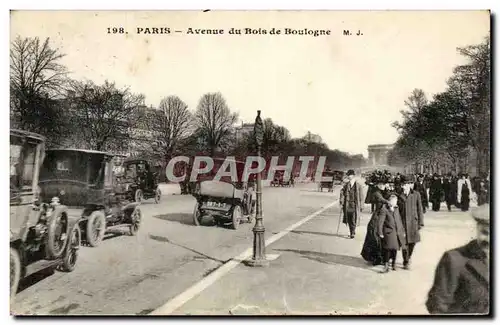 Paris - 16 - Avenue du Bois de Boulogne - Cartes postales