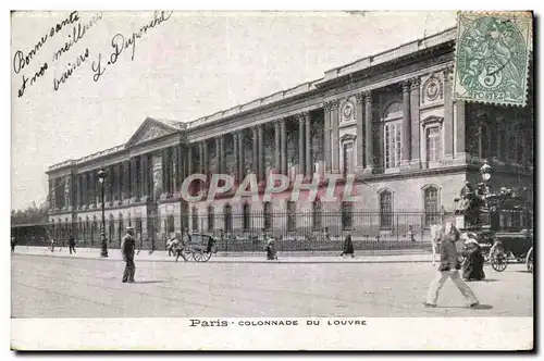 Paris - 1 - Colonnade du Louvre - Cartes postales