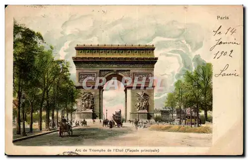 Paris - 8 - 1902 - L&#39Arc de Triomphe - Cartes postales