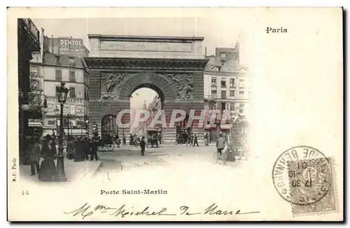 Paris - 10 - Saint Martin - Cartes postales