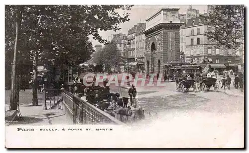 Paris - 10 - Boulevard St Martin - Cartes postales