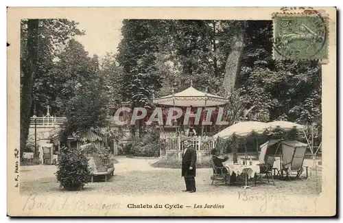 Paris - 16 - Chalets du Cycle - Les Jardins - Ansichtskarte AK