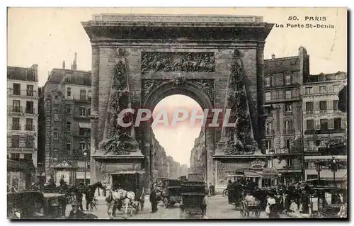 Paris - 10 - Porte Saint Denis - Cartes postales