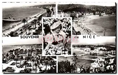 Nice - Souvenir de Nice - Ansichtskarte AK