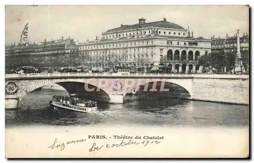 Paris - 1 - Theatre du Chatelet - Cartes postales