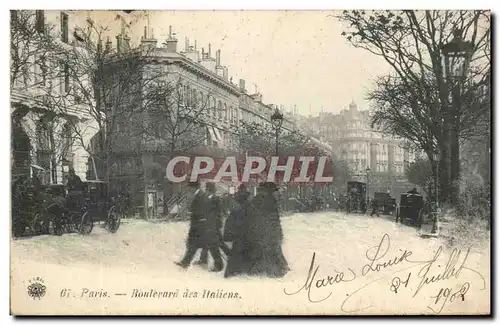 Paris - 2 - Boulevard des Italiens - Cartes postales