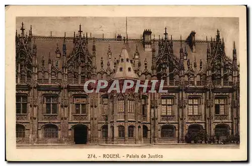 Rouen - Palais de Justice - Cartes postales