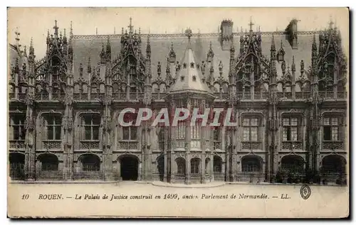Rouen - Palais de Justice - Cartes postales