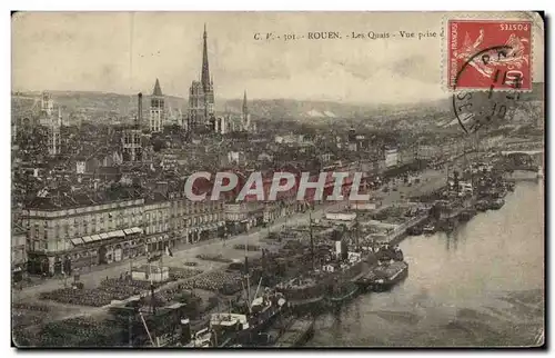 Rouen - Les Quais - Cartes postales