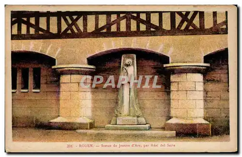 Rouen - Statue de Jeanne d&#39Arc - Cartes postales