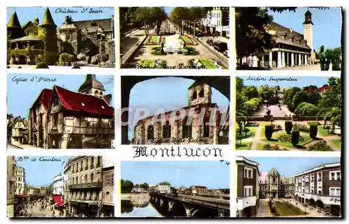 Montlucon - Souvenir - Cartes postales