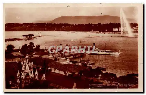 Suisse - Schweiz - Geneve - Geneva - Monument Brunswick et Rado - Cartes postales