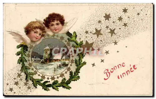 Fets - Bonne Annee - Anges - Angel - Engel Cartes postales