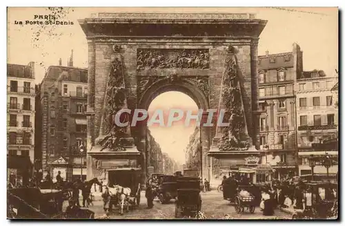 Paris Cartes postales Porte St Denis