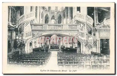 Ansichtskarte AK Paris St Etienne du Mont Eglise Le jube