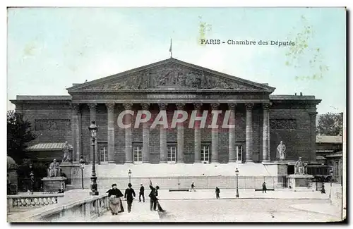 Cartes postales Paris Chambre des deputes